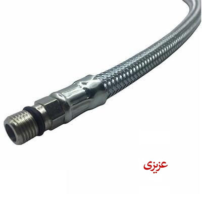 شیلنگ تکپایه 50 سانت 1/2 مجموعه 2 عددی
